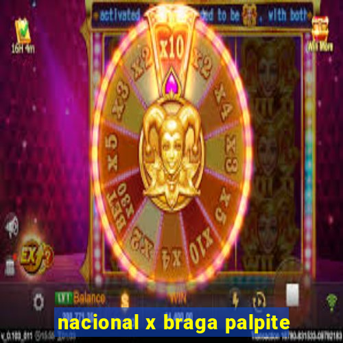 nacional x braga palpite